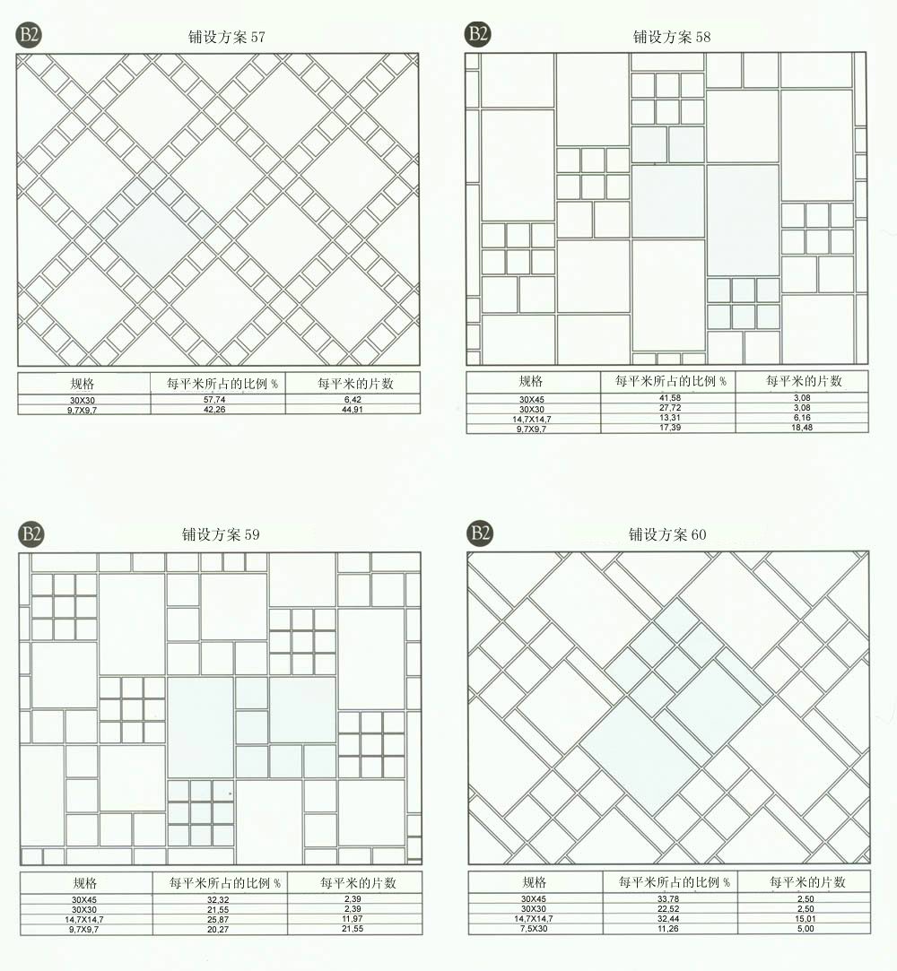 香蕉APP直播陶设计师常用80种瓷砖铺设方案