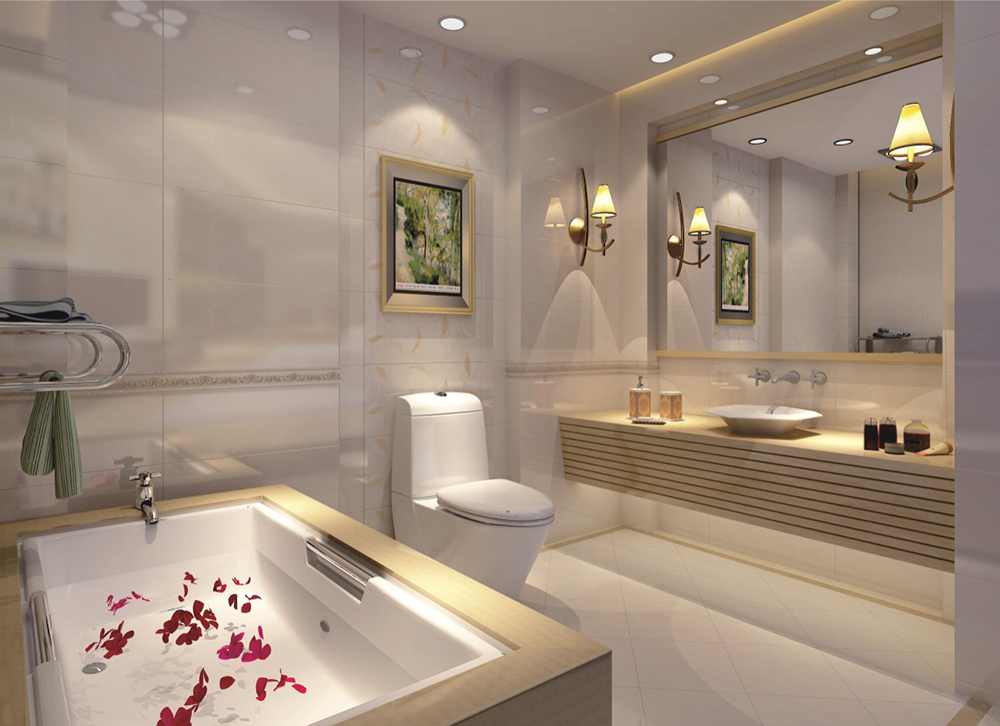 香蕉APP直播陶瓷砖KPT36307铺贴应用效果