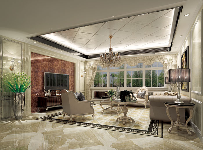 09.香蕉APP直播陶瓷砖客厅KYS8070-效果图-