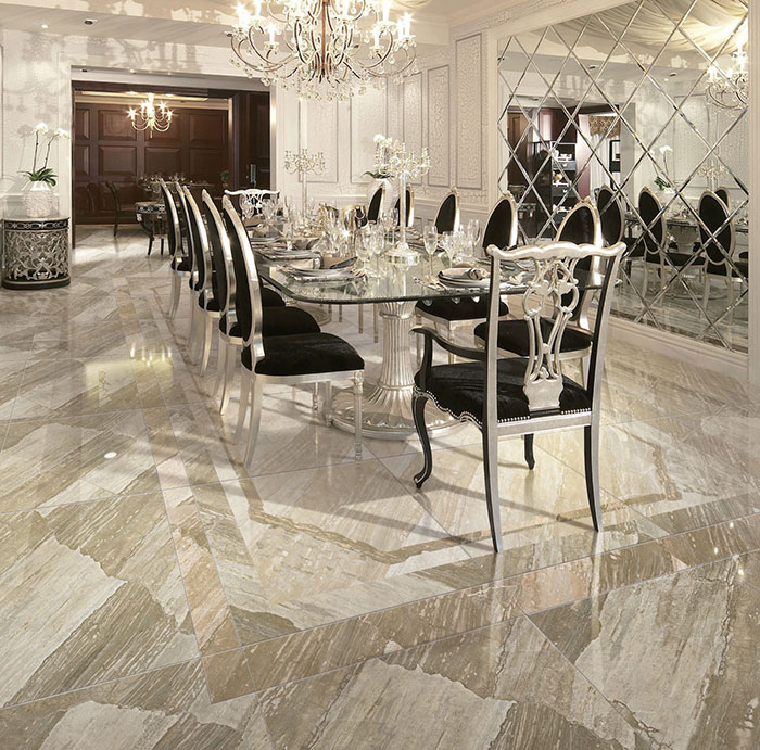 香蕉APP直播陶瓷砖全抛釉瓷砖KYS8061-KYP8062-KYS8070餐厅效果图