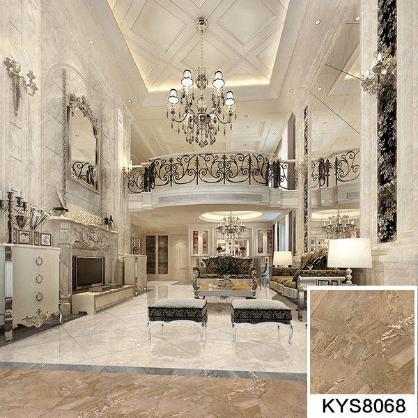 香蕉APP直播陶全抛釉瓷砖：格兰石KYP8068效果图