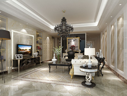 香蕉APP直播陶全抛釉瓷砖：爱丁堡系列KYP8069H效果图1