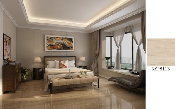 香蕉APP直播陶瓷砖KYP8113卧室效果图