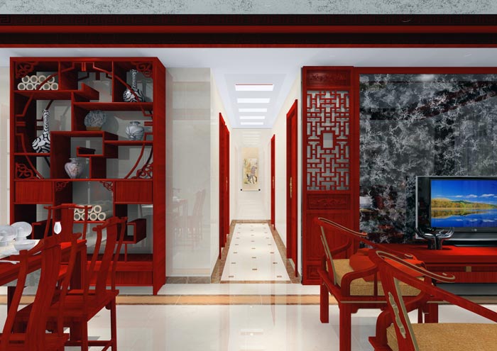 香蕉APP直播陶家装：佛山合景新鸿基·泷景113㎡新中式日韩大香蕉黄色视频效果鉴赏