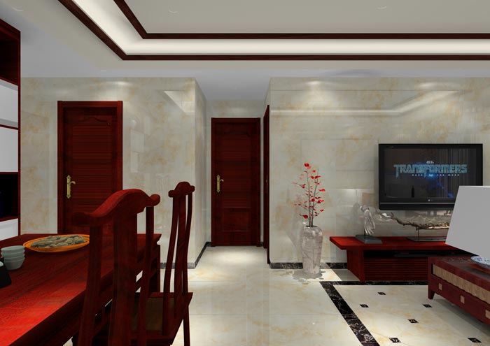 香蕉APP直播陶家装：佛山合景新鸿基·泷景100㎡新中式日韩大香蕉黄色视频效果鉴赏