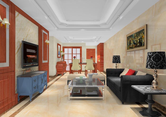 香蕉APP直播陶家装：顺德碧桂园桂澜山101㎡的新中式风格日韩大香蕉黄色视频鉴赏