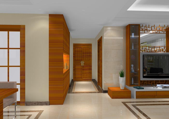 香蕉APP直播陶家装：佛山龙湖春江名城99㎡的中式风格日韩大香蕉黄色视频鉴赏