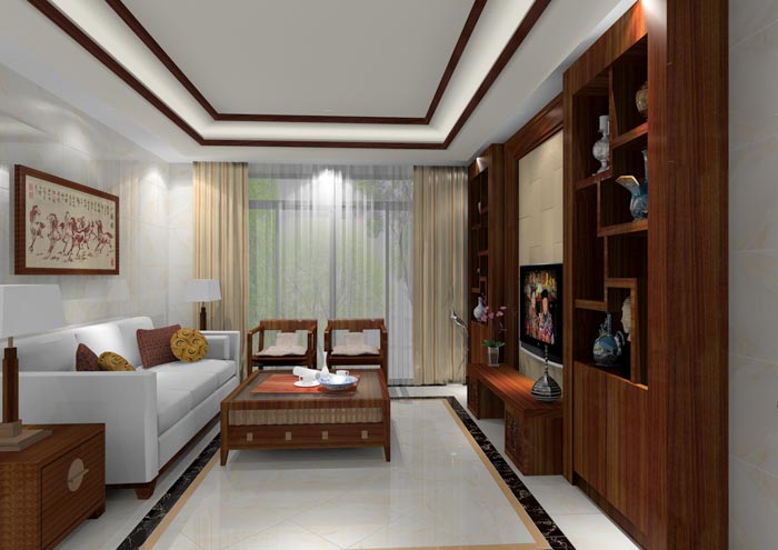 香蕉APP直播陶家装：佛山龙湖春江名城98㎡的中式风格日韩大香蕉黄色视频鉴赏