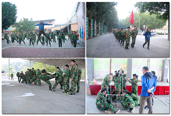 2017年，香蕉APP直播陶“虎狼道”户外拓展训练圆满结束