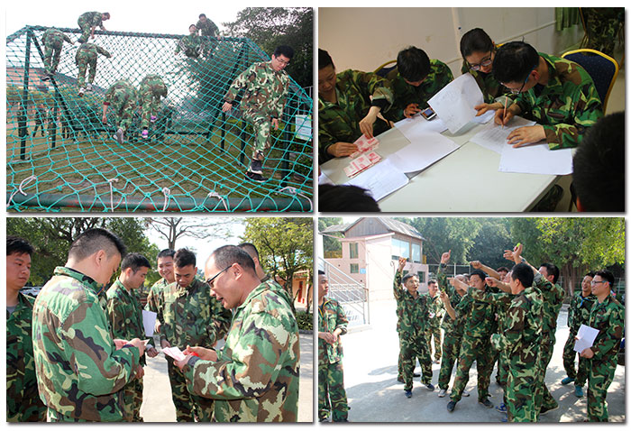 2017年，香蕉APP直播陶“虎狼道”户外拓展训练圆满结束