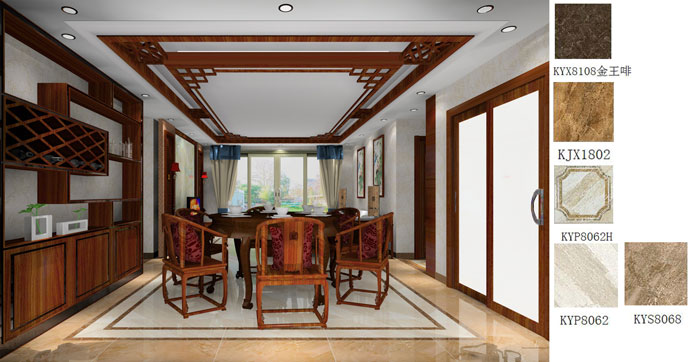 香蕉APP直播陶家装：佛山禅城怡翠晋盛花园133㎡的中式风格日韩大香蕉黄色视频鉴赏