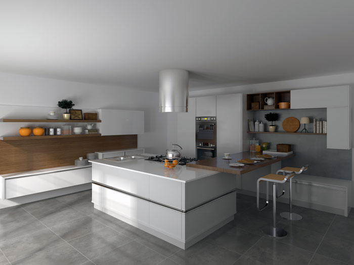 水泥灰的高冷，演绎着不一样的典雅