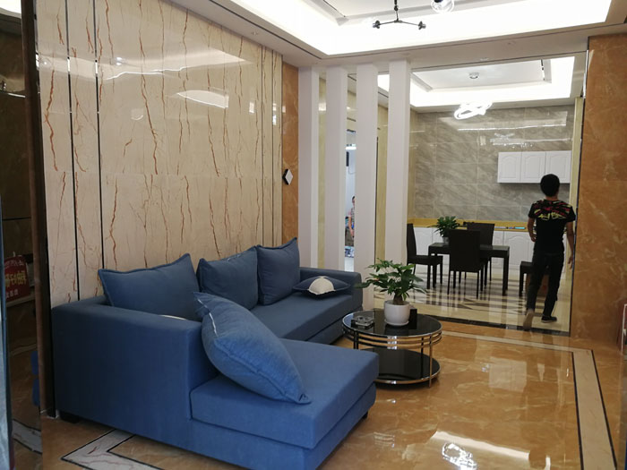 【实景案例】陶瓷一线香蕉APP视频污版在线香蕉APP直播陶瓷砖重庆垫江200方专卖店鉴赏