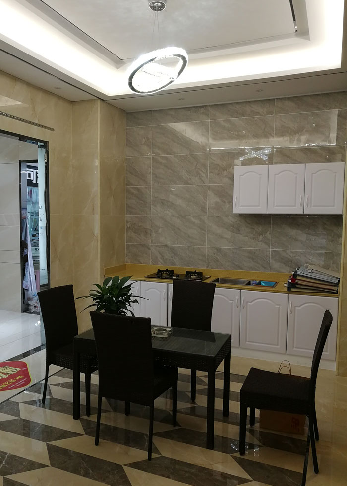 【实景案例】陶瓷一线香蕉APP视频污版在线香蕉APP直播陶瓷砖重庆垫江200方专卖店鉴赏