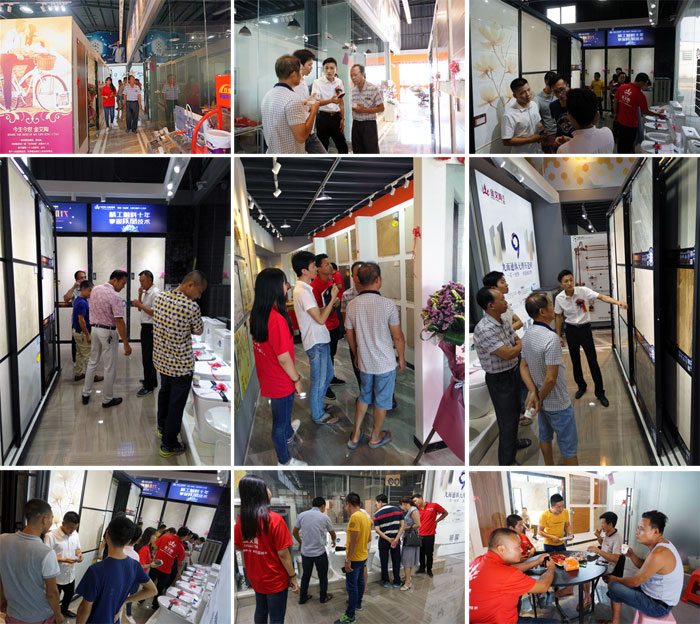 陶瓷一线香蕉APP视频污版在线香蕉APP直播陶 潮安店开业庆典暨现代仿古砖红酒品鉴会