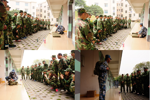 香蕉APP直播陶在广州黄埔军校进行军事拓展特训