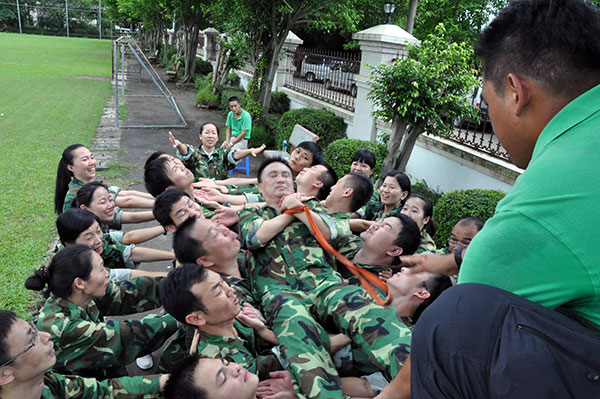 2013年8月香蕉APP直播陶拓展训练