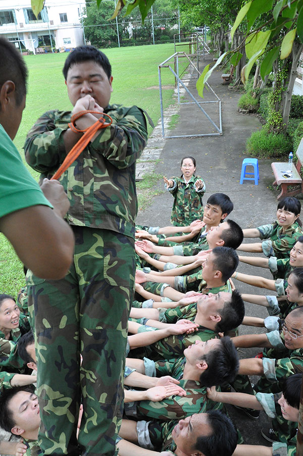 2013年8月香蕉APP直播陶拓展训练