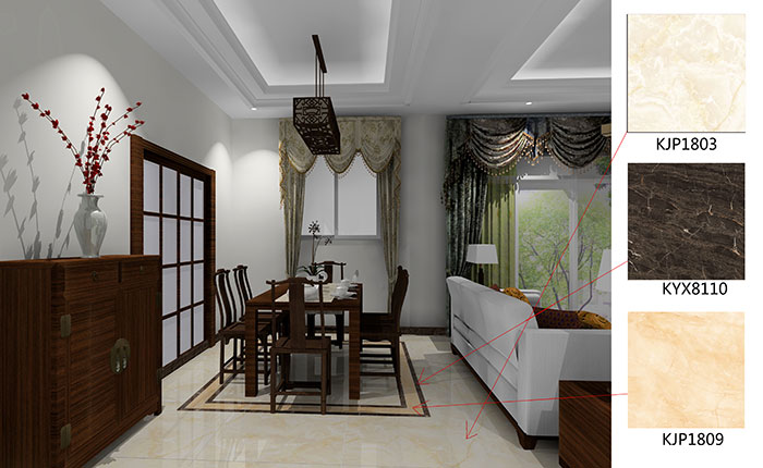 佛山美的花湾城日韩大香蕉黄色视频案例餐厅效果图