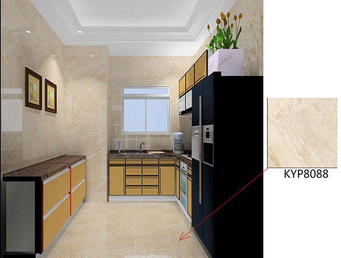 佛山美的花湾城日韩大香蕉黄色视频案例厨房效果图