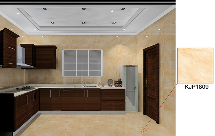 佛山万科·湖岸日韩大香蕉黄色视频案例厨房效果图