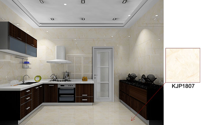 佛山万科·湖岸日韩大香蕉黄色视频案例厨房效果图