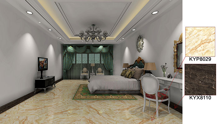 佛山万科·湖岸日韩大香蕉黄色视频案例卧室效果图