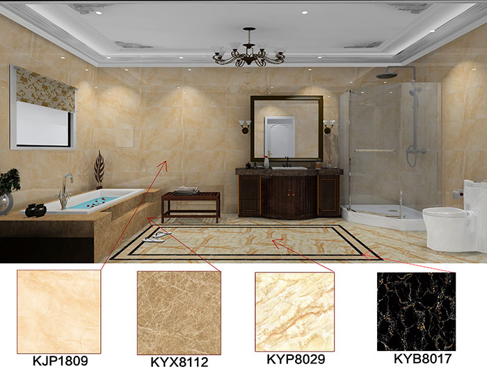 佛山万科·湖岸日韩大香蕉黄色视频案例浴室效果图