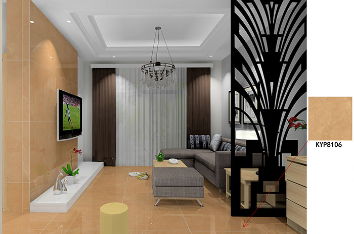 大沥碧桂园·华府日韩大香蕉黄色视频案例客厅效果图