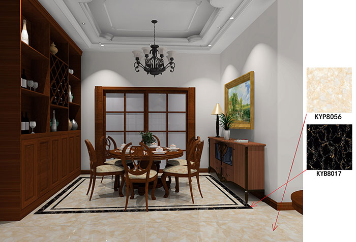 大沥碧桂园·华府日韩大香蕉黄色视频案例餐厅效果图