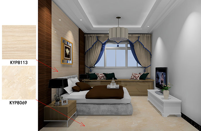 大沥碧桂园·华府日韩大香蕉黄色视频案例卧室效果图