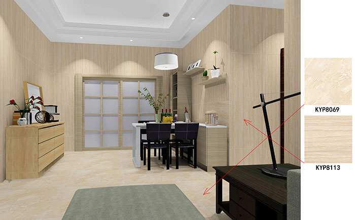 大沥碧桂园·华府日韩大香蕉黄色视频案例餐厅效果图