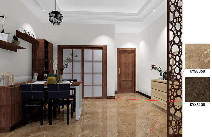 大沥碧桂园·华府日韩大香蕉黄色视频案例餐厅效果图