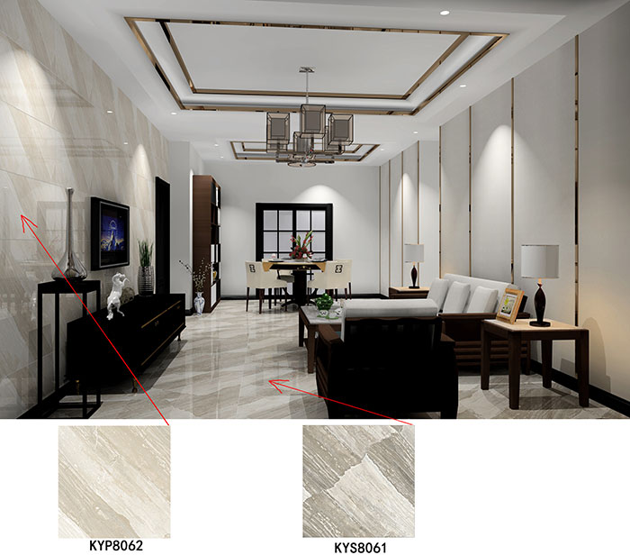 大沥碧桂园·华府日韩大香蕉黄色视频案例客餐厅效果图