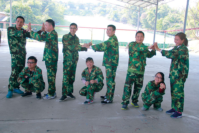 2017年2月13-15日，香蕉APP直播陶“虎狼道”户外拓展训练圆满结束