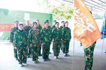 2017年2月13-15日，香蕉APP直播陶“虎狼道”户外拓展训练圆满结束