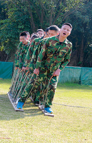 2017年2月13-15日，香蕉APP直播陶“虎狼道”户外拓展训练圆满结束