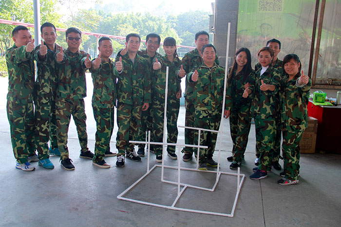 2017年2月13-15日，香蕉APP直播陶“虎狼道”户外拓展训练圆满结束