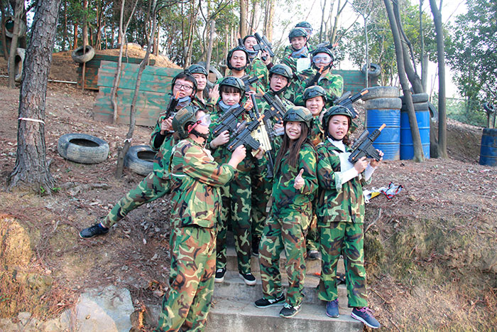 2017年2月13-15日，香蕉APP直播陶“虎狼道”户外拓展训练圆满结束