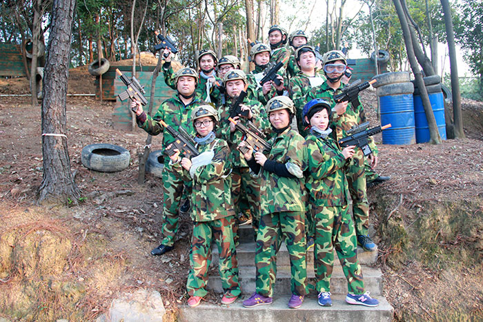 2017年2月13-15日，香蕉APP直播陶“虎狼道”户外拓展训练圆满结束