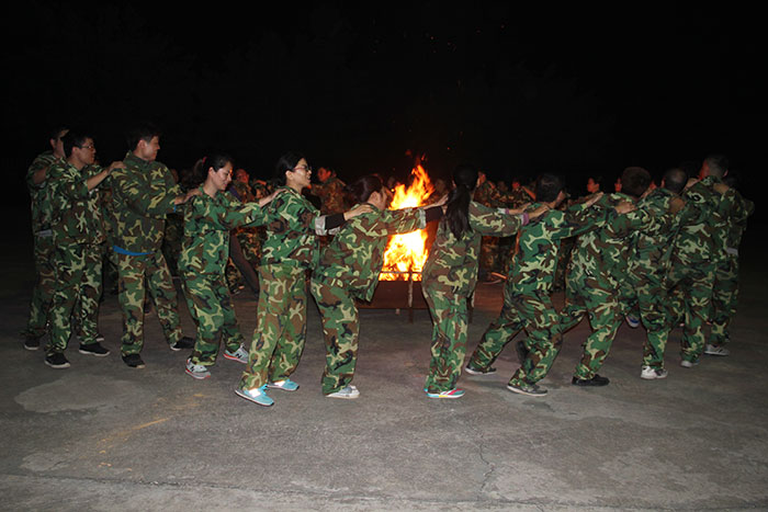 2017年2月13-15日，香蕉APP直播陶“虎狼道”户外拓展训练圆满结束